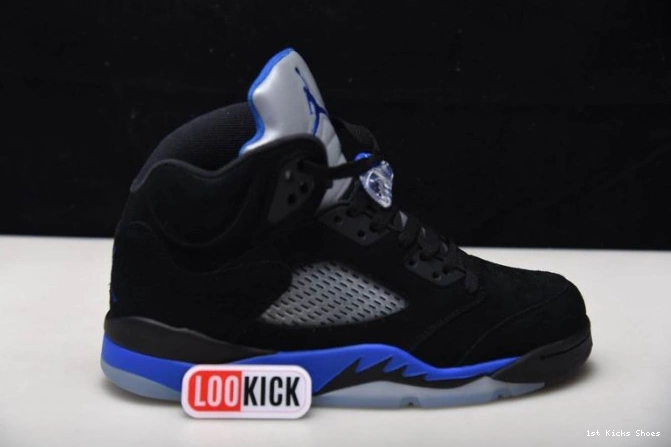 1st Kicks Air Racer 5 Blue Jordan CT4838-004 0815